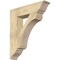 Ekena Millwork Legacy Traditional Rough Sawn Bracket, Douglas Fir, 6"W x 28"D x 32"H BKT06X28X32LEC01RDF - alternate 1